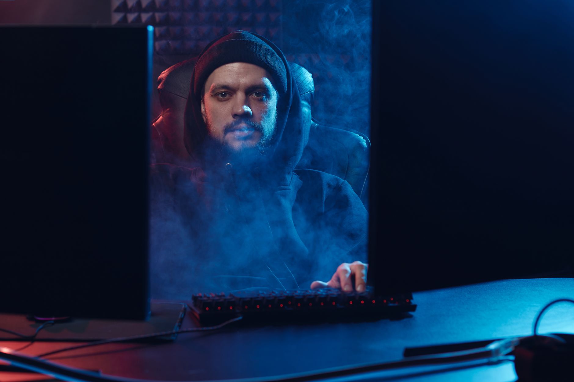 Incident response on a darkened operations laptop