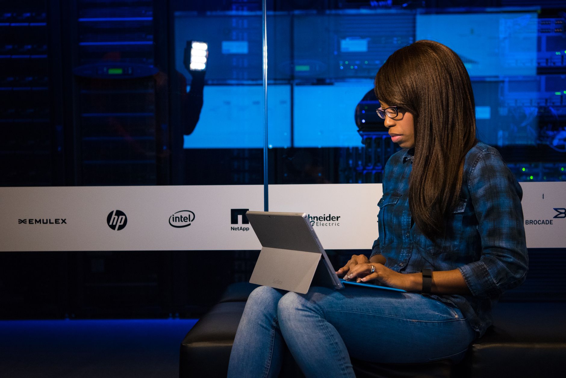 Founder-led cybersecurity work at a laptop