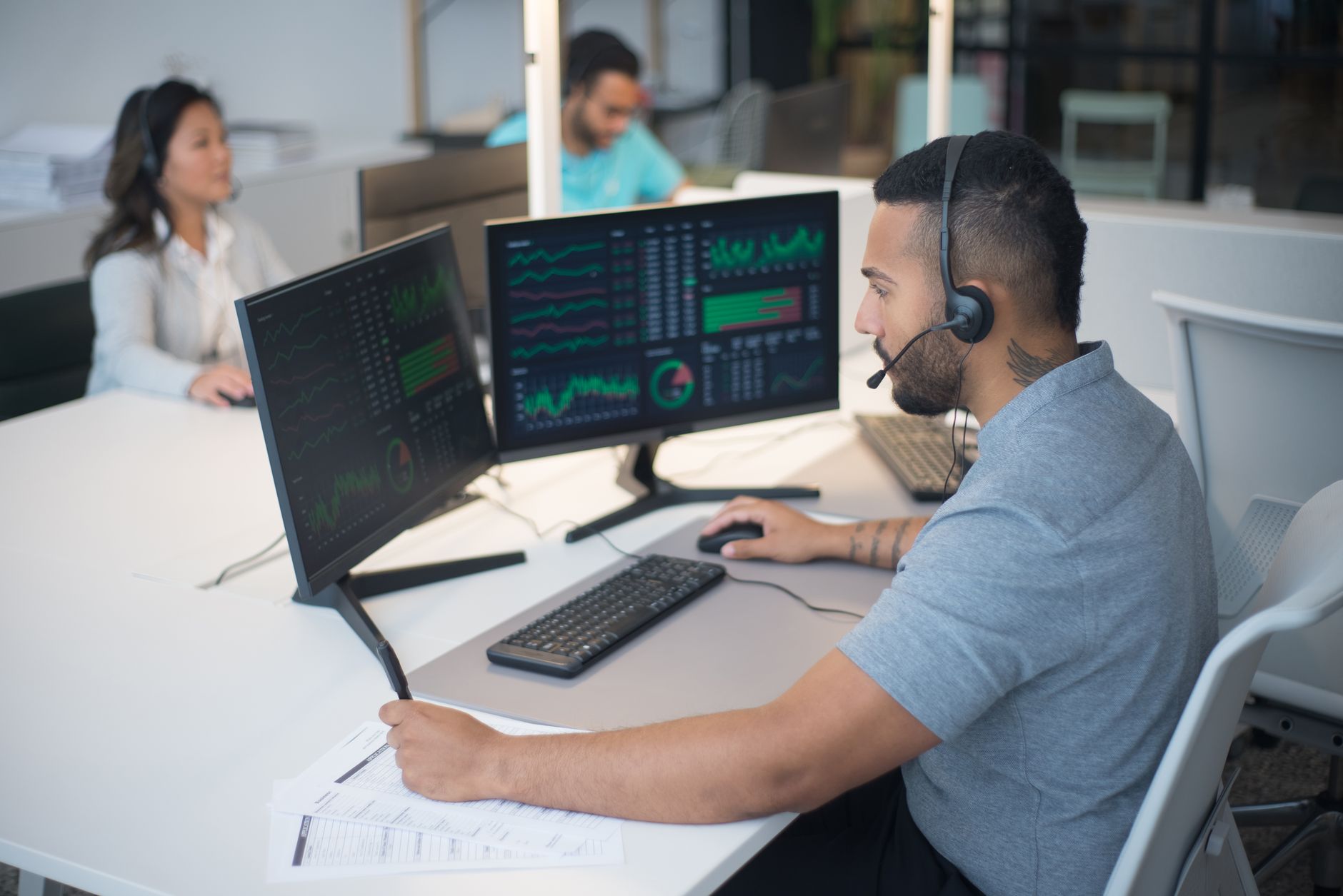 Headquarters workspace for CyberSafe delivery