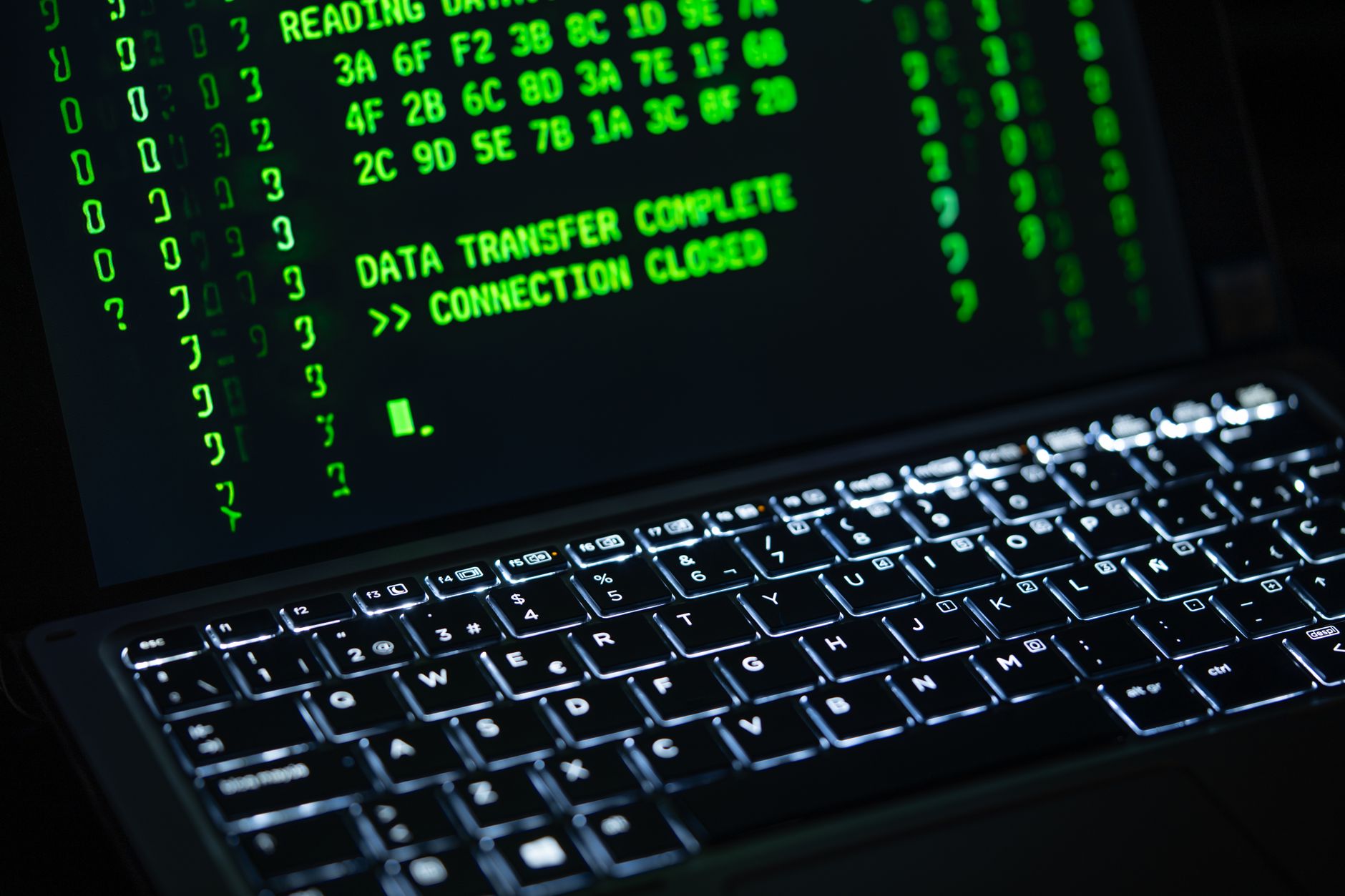 Security assessment session mapping exposure on laptops