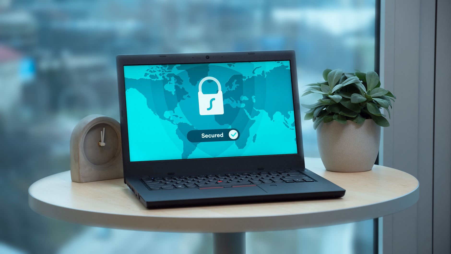 Incident responders containing an attack from a secured laptop